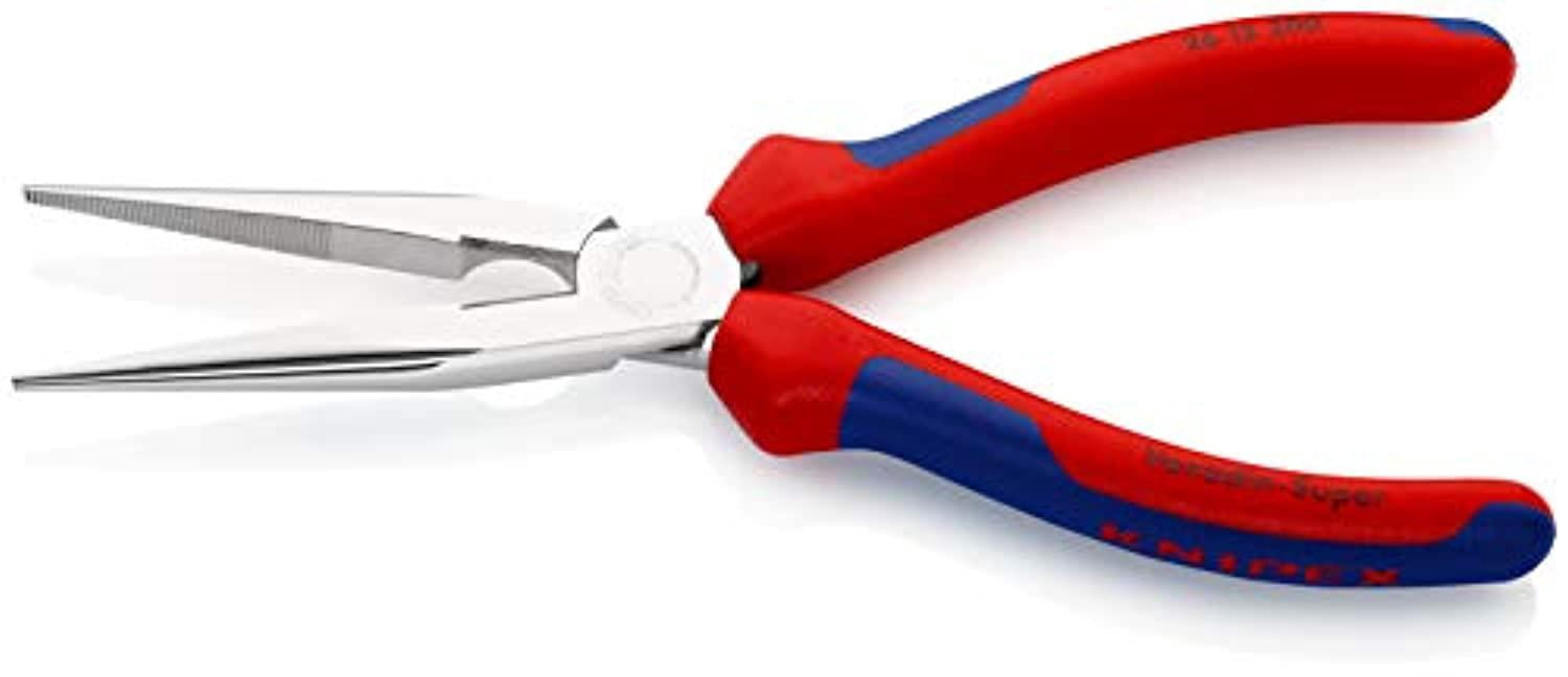knipex 26 15 200 sb stork beak pliers 7,87" chrome plated in blister packaging
