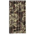 thumbnail image 1 of EREHome Camo Shower Curtain Polyester Fabric Bathroom Decorative Curtain Size 36x72 Inches, 1 of 1