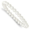 thumbnail image 6 of Freshwater Cultured Pearl Set of 5 Stretch Bracelets, 6 of 8