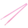 thumbnail image 1 of QUMIIRITY 1Par Baquetas De Nylon Para Batería Rosa Fluorescente Antideslizante Para Baterías Electrónicas Y Jazz, 1 of 7