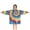 Colorful Tie Dye, variant on Colorful Rainbow Tie Dye Spiral Pattern Blanket Hoodies for Kids 6-13YR Oversize Wearable Blanket Hoodies for Boys Girls Teens