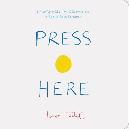 Press Here (Baby Board Book, Learning to Read Book, Toddler Board Book, Interactive Book for (Best Font For Children To Read)