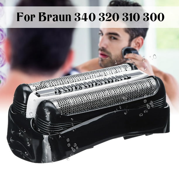 Replacement Parts 32B Black Compatible with Braun Series 3 320 330 340  350CC Shavers ShaversShaving Foil Cutter Head 32B Cassette for Braun Series  3