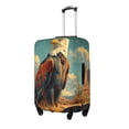 thumbnail image 2 of Haiem Western Desert Cactus Bald Eagle Luggage Cover Printed Suitcase Covers for Luggage Elastic Washable Suitcase Protector Fits 18-32 Inch Luggage-Medium, 2 of 9