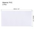 thumbnail image 2 of Unique Bargains Feuille de Panneau en Mousse PVC, 3 mm x 300 mm x 600 mm, Blanc, Double Face, 2 Pcs, 2 of 3