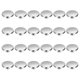 thumbnail image 1 of Uxcell 24 Pcs Flat Head Button Stud 20mm Screw Back Rivets Stud Set, Silver, 1 of 6