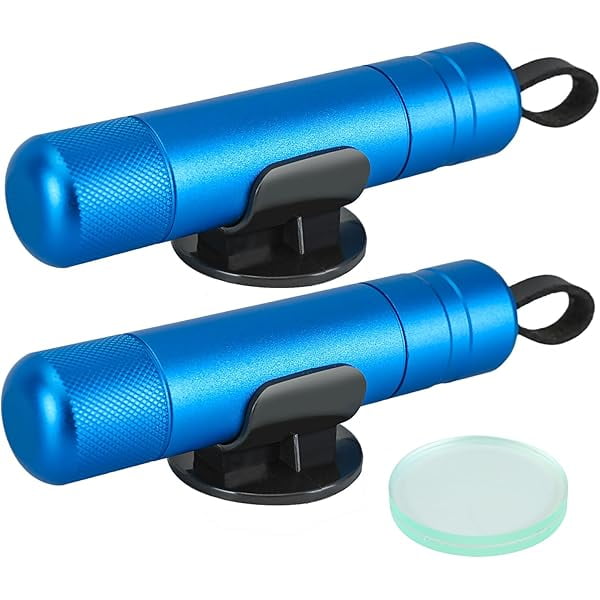 W829 2-Pack Car Safety Hammer Seatbelt Cutter, Glass Breaker Car Window Breaker and Seatbelt Cutter Tool,Auto Rescue Escape Emergency Safehammer Punch Safety Hammer Window Glass Breaker
