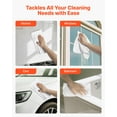 thumbnail image 6 of VEVOR 50 Pack White Microfiber Cleaning Cloth, 12 x 12 in Premium Microfiber Towels, Lint-Free and Scratch-Free, Absorbent Cleaning Rags for Car, Household, Kitchen, Window, SPA, Hotel & Bathroom, 6 of 9