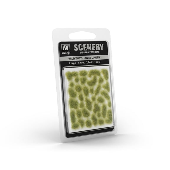 Vallejo VALSC417 Model Scenery Set, Green