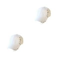 thumbnail image 1 of kurtrusly Hip Hop Baseball Cap With Ring Decor For Stylish Look Ring Baseball Cotton Hat Classic Beach Breathable Match Style Chain White 2Set, 1 of 6