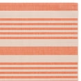 thumbnail image 4 of SAFAVIEH Martha Stewart Striped Indoor/Outdoor Area Rug, Rust/Cream, 6'7" x 8'7", 4 of 5