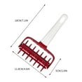 thumbnail image 2 of Pie Crust Cutters Shapes Pizza Plastic Baking Tools Pie Crust Shape Cutter Pie Slices Home Cooking Baking Gadgets, 2 of 5