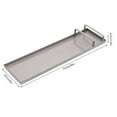 thumbnail image 2 of Concrete Slider Knee Boards, Pair Sliding Boards Set Stainless Steel 28 "x8 ", 2 of 16