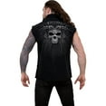 thumbnail image 3 of DEATH FOREVER - Sleeveless Stone Washed Worker Black, 3 of 3