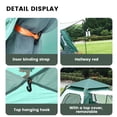 thumbnail image 4 of 4 Person Instant Camping Tent, Automatic Easy Pop up Tents for Camping/Outdoor/Beach/Hiking/Traveling, Grey & Gold, 4 of 8