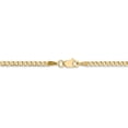 thumbnail image 4 of 14K Yellow Gold chain Curb 20 in 2.5 mm 2.5mm Semi-Solid Link, 4 of 5