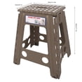 thumbnail image 4 of Rdeghly Portable Living Plastic Dots Folding Step Stool Anti-slip Foldable Adults Chair, Anti-slip Stool, Portable Stool, 4 of 8