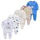 thumbnail image 1 of Honeyzone-Pijama de 5 piezas para bebé, Niña y niño, Ropa suave de algodón transpirable, pijama Pjiamas para recién nacido, 1 of 4
