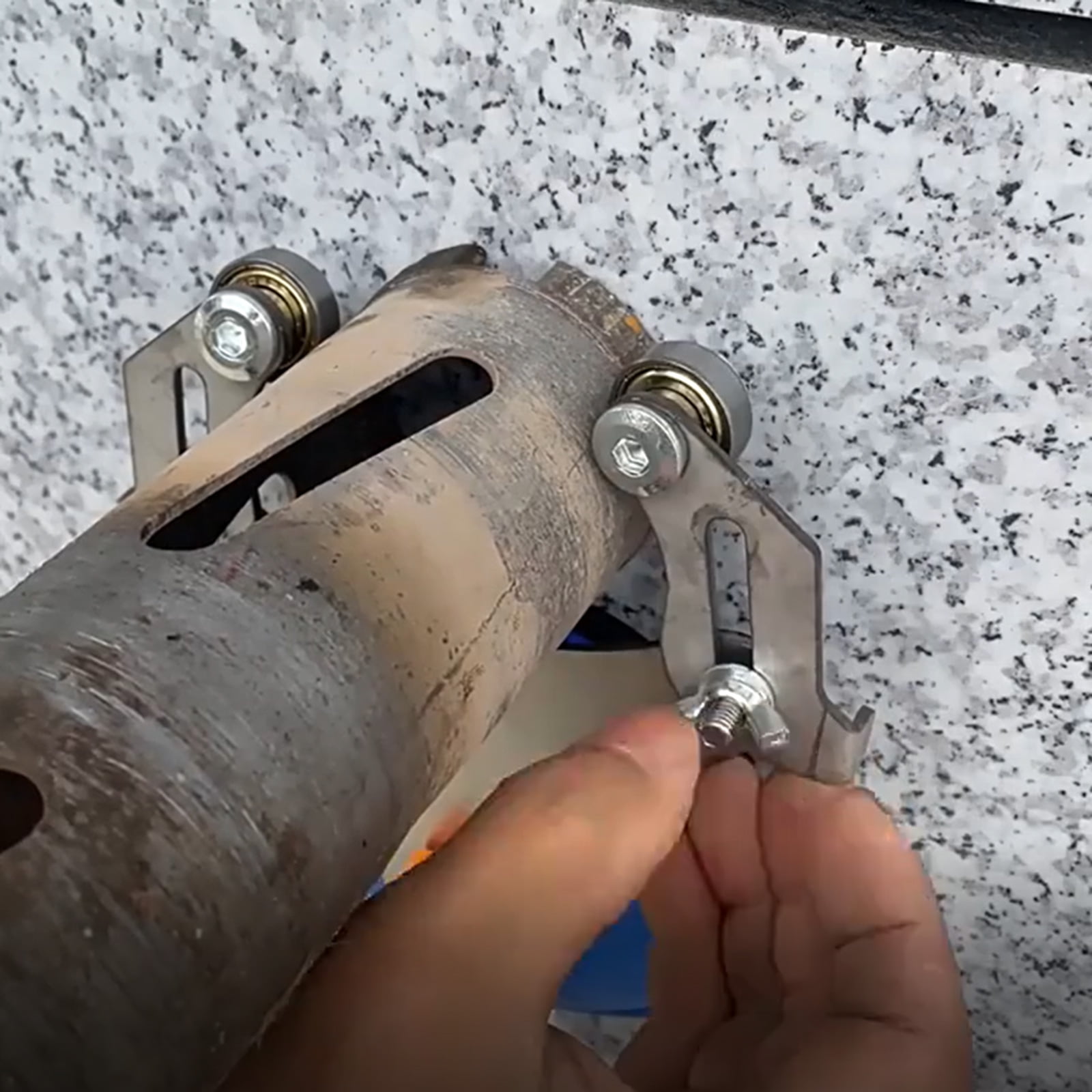 Ceramic Tiles Glass Locator Opening Positioning Guide Drill Bit Guide Hole Clamping Ranges Construction Tool