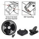 thumbnail image 4 of TN TONNY Ventilador convertible de escritorio y clip de 6 pulgadas, dos velocidades silenciosas, ventiladores de mesa para el hogar, ventiladores personales de CA con cable de 6 pies, ideal para el ho, 4 of 5