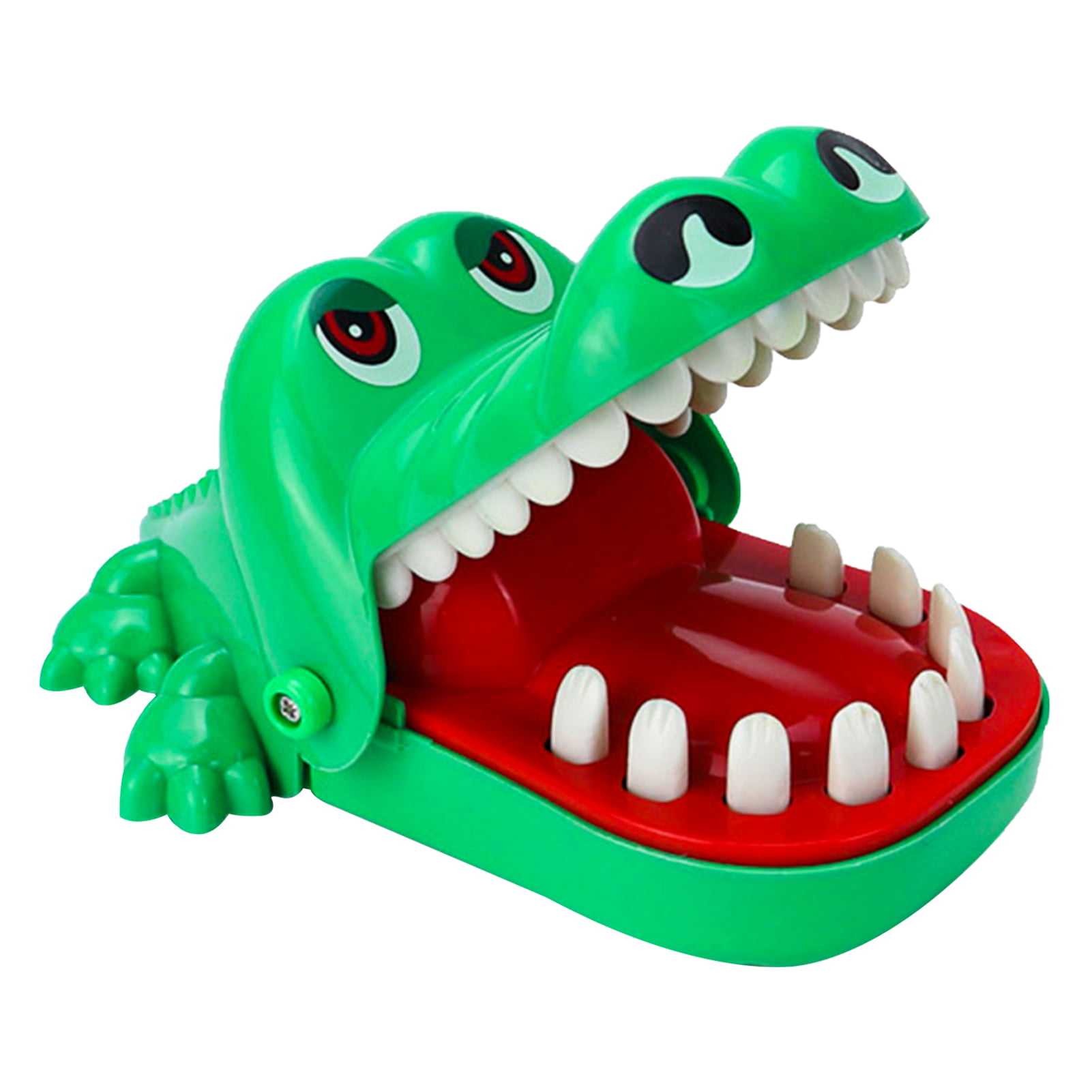 New Crocodile Mouth Dentist Bite Finger Game Funny Toy with Keychain Best Xmas Gift for Child 
