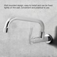thumbnail image 3 of Kitchen Faucet G1/2in Wall Mounted Single Cold Water Faucet Faucet Accessories for Home Use (20cm), 3 of 5