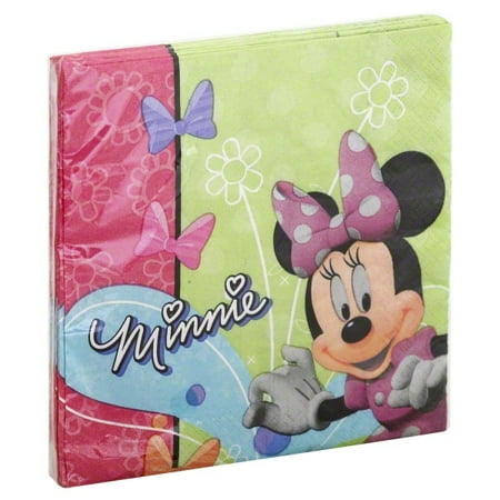 Minnie Napkins 16 Pack Party Supplies Walmart Com