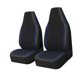 thumbnail image 4 of 2 fundas protectoras para asientos de coche, fácil instalación, fundas para reposacabezas de asientos delanteros y traseros. Azul, 4 of 8