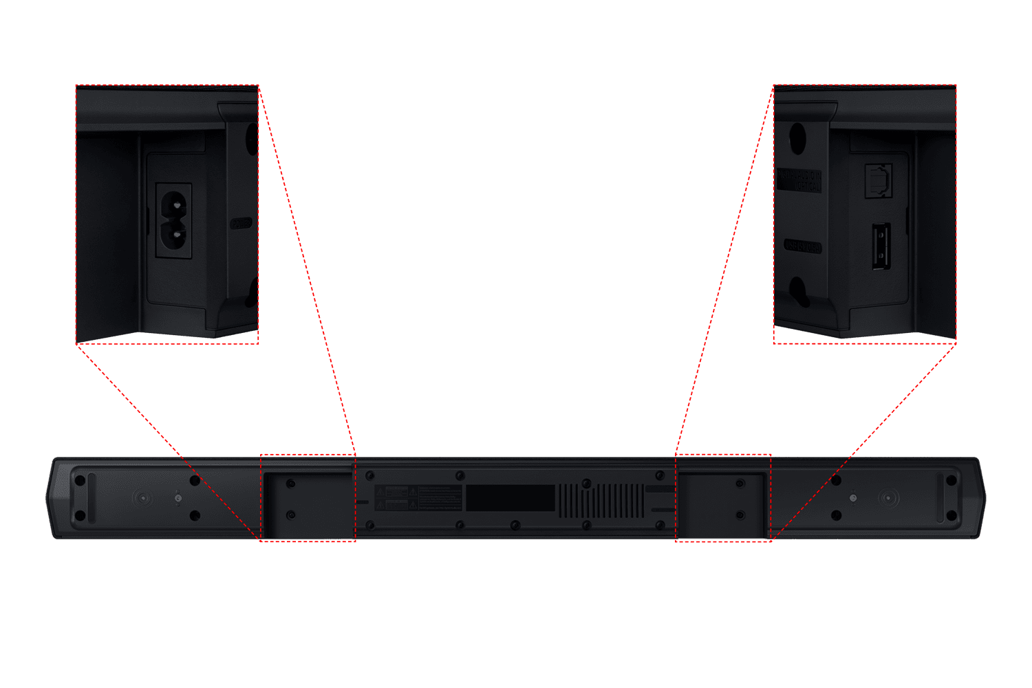 SAMSUNG C-Series 2.1ch DTS Virtual:X Soundbar HW-C450/ZA 2023