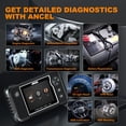 thumbnail image 3 of Ancel FX3000 Automotive Four System Scanner OBD2 Scanner Oil EPB ABS Bleeding BMS SAS Reset Car Code Reader Automotive Diagnostic Scan Tool Automotive Scanner OBDII Code Scanner Full OBD2 Functions, 3 of 10
