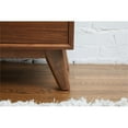 thumbnail image 4 of 63" 2-Drawer Mid-Century Wood Sideboard in Walnut, 4 of 4