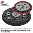 thumbnail image 4 of Disco de respaldo para lijado 3M Xtract 89053 de 6 pulgadas y 12,000 RPM, 4 of 4