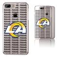 thumbnail image 4 of Los Angeles Rams iPhone Clear Text Backdrop Design Case, 4 of 4