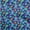 Blue, variant on oneOone Georgette Viscose Blue Fabric Abstract Retro Floral Sewing Fabric By The Yard Printed Diy Clothing Sewing Supplies 42 Inch Wide