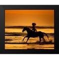 thumbnail image 2 of PHBurchett 18x15 Black Modern Framed Museum Art Print Titled - Running in the Sand IV, 2 of 5