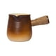 thumbnail image 3 of Tetera de cerámica, tetera de hojas sueltas, tetera, tetera de porcelana, infusor de té Marrón Ancho, 3 of 9