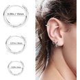 thumbnail image 2 of 3 pares de aretes de aro pequeños | Pendientes de cartílago para mujer | Aro de oro de 14k BANYUO Hogar, 2 of 5
