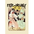 thumbnail image 2 of Misti 11x14 White Modern Wood Framed Museum Art Print Titled - Fete de Neuilly, 2 of 4