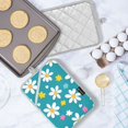 thumbnail image 5 of Yayeee Pot Holders Kitchen Heat Resistant with Pocket 7"x9.8" Cotton Oven Cooking Hot Pads, Small Daisy, 5 of 7