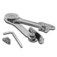 thumbnail image 1 of Bisagra de soporte ajustable de aleación de Zinc, 2 piezas, para puerta de armario, cajas de almacenamiento de madera, cocina, muebles, puerta, 1 of 5