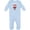 AE-Light Blue, variant on Inktastic Monkey 1st Birthday 1 Year Old Girl Baby Romper Coveralls