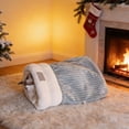 thumbnail image 2 of Moocorvic Cat Sleeping Bag for Indoor Cats, Winter Pet Bed for All Seasons Indoors, 2 of 7
