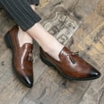 thumbnail image 6 of Men Brogue Tassel Business Oxford Shoes, 6 of 8
