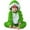 Light Green, variant on Baby Cute Hooded Jumpsuit Cartoon Animal Outfit Long Sleeve Bodysuit Baby Christmas Gifts Girl Outfitss