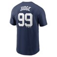 thumbnail image 3 of Men's Nike Aaron Judge Navy New York Yankees Fuse Name & Number T-Shirt, 3 of 3