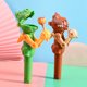 thumbnail image 3 of Varita de silicona con forma de dinosaurio para gatos y palito de madera para la limpieza dental, 3 of 4