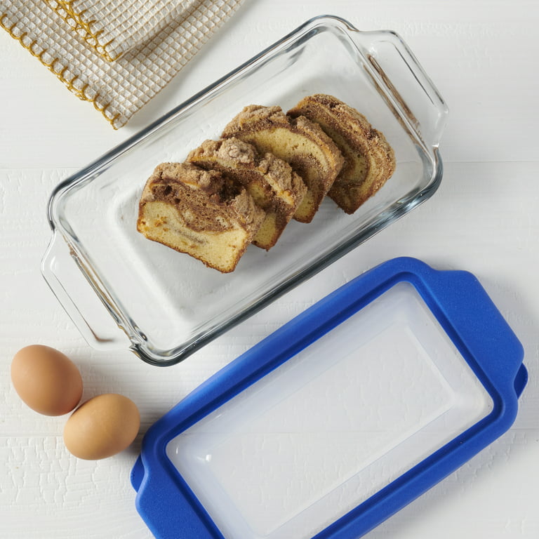 Anchor Hocking Bakeware Glass Loaf Pan with TrueFit Lid - 1.5 qt