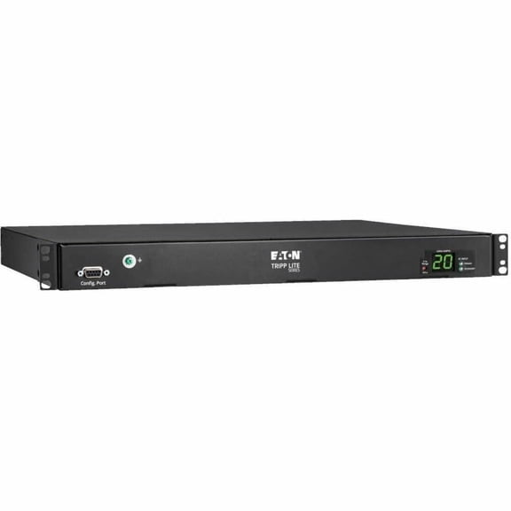 Tripp Lite 1U 3.8kW 200-240V Single-Phase ATS/Local Metered PDU 8-C13 2-C19