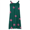 thumbnail image 5 of Ovzne Robes pour Femmes 2025 Robe de Plage Robes d'Été pour Femmes à Imprimé Robes Amples à Col en V Sans Manches Robes d'Été avec Poches Robes Grande Taille Robe Imprimée Liquidation, 5 of 5
