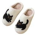 thumbnail image 2 of Zapatos Casa Resbaladizos Dibujos Pantalones Gato para Invierno, 2 of 9
